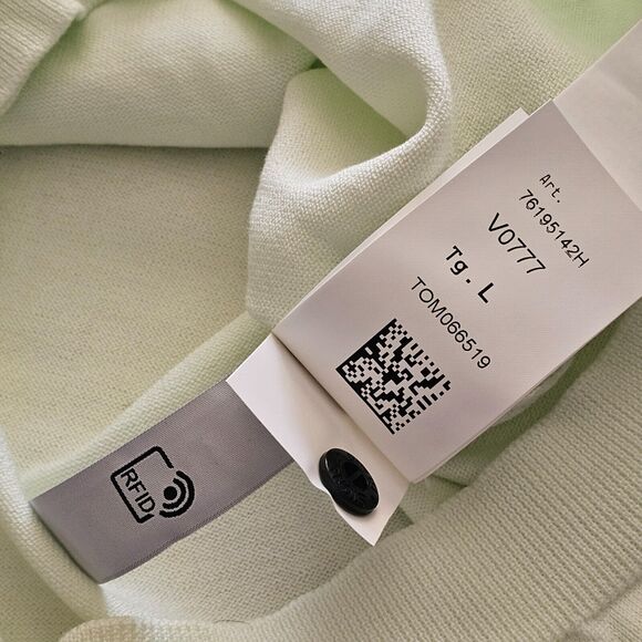 Stone Island x Shadow Project Pullover Sweater - Cotton - Light Green - NWT $450 - Picture 6 of 8